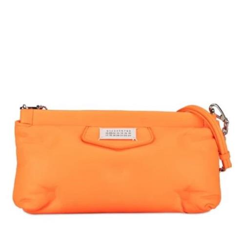 Pre-owned Fabric shoulder-bags Maison Margiela Pre-owned , Orange , Da...