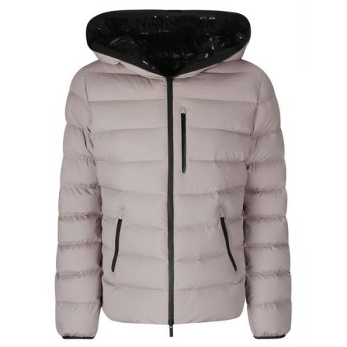 Herbe Jacket - Stijlvolle Jas voor Vrouwen Moncler , Pink , Dames