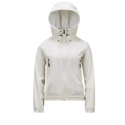 Stijlvolle Winterjassen Collectie Moncler , White , Dames