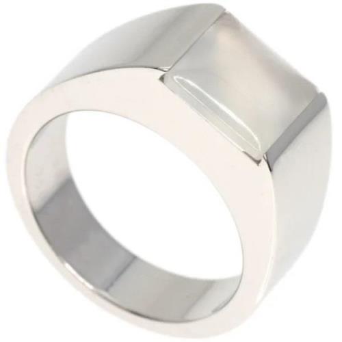 Pre-owned White Gold rings Cartier Vintage , Gray , Dames