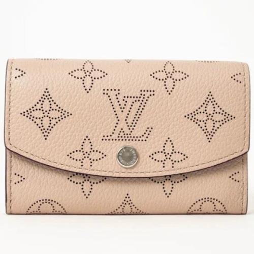 Pre-owned Leather wallets Louis Vuitton Vintage , Pink , Dames