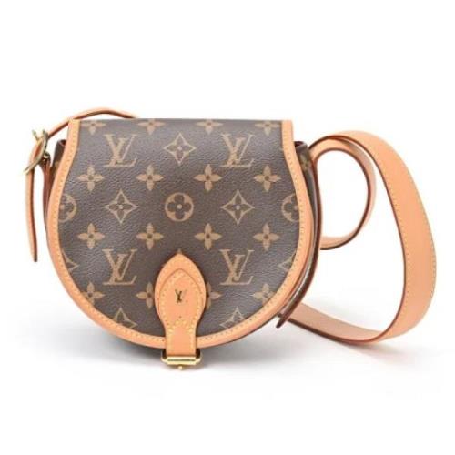 Pre-owned Canvas shoulder-bags Louis Vuitton Vintage , Brown , Dames