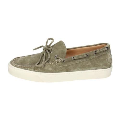 Suede Loafers voor Heren Stokton , Green , Heren