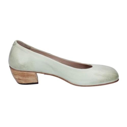 Leren Damesschoenen Moma , Green , Dames