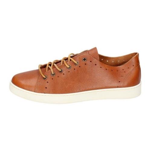 Leren Heren Sneakers Stokton , Brown , Heren