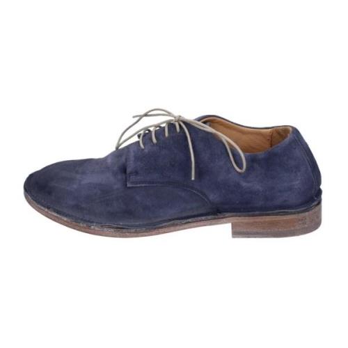 Elegante Suède Damesschoenen Moma , Blue , Dames