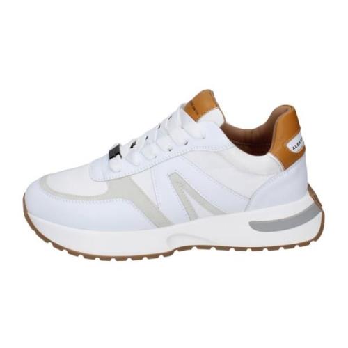 Leren Heren Sneakers Alexander Smith , White , Heren