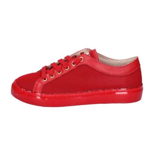 Textiel Sneakers voor Vrouwen Stokton , Red , Dames