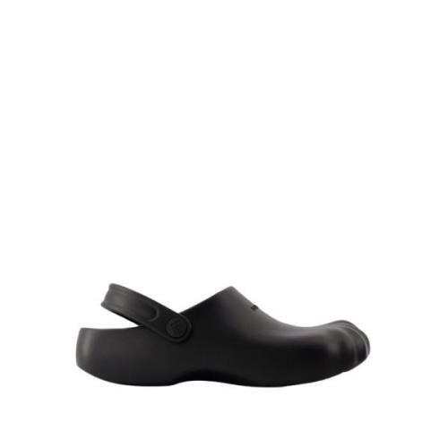 Zwarte Molded Sandalen - Synthetisch - Noir Balenciaga , Black , Dames