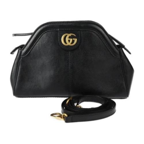 Pre-owned Leather gucci-bags Gucci Vintage , Black , Dames