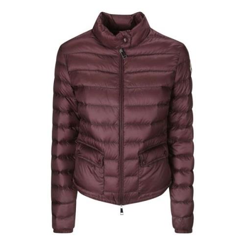 Lans Jacket - Stijlvolle Jas voor Mannen Moncler , Red , Dames