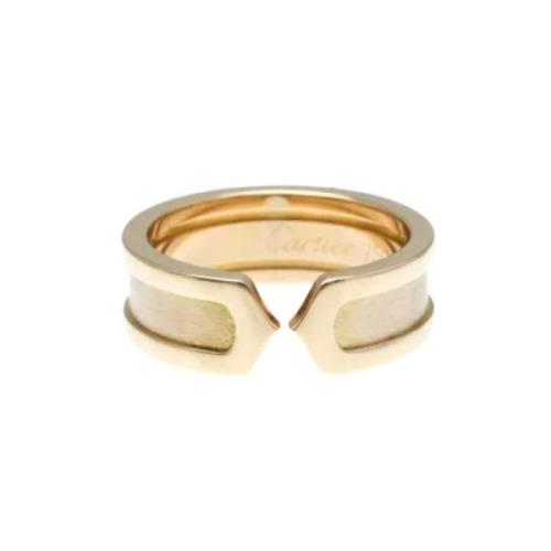 Pre-owned Yellow Gold rings Cartier Vintage , Yellow , Dames