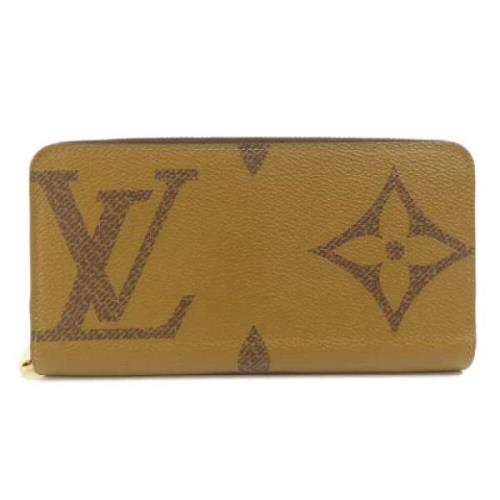 Pre-owned Fabric wallets Louis Vuitton Vintage , Brown , Dames