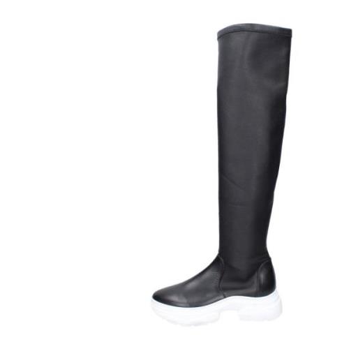 Leren dameslaarzen Stokton , Black , Dames