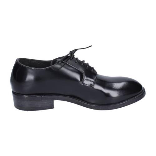 Vintage Elegant Glanzend Leren Dames Schoenen Moma , Black , Dames