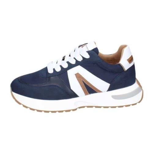 Heren Textiel Sneakers Alexander Smith , Blue , Heren