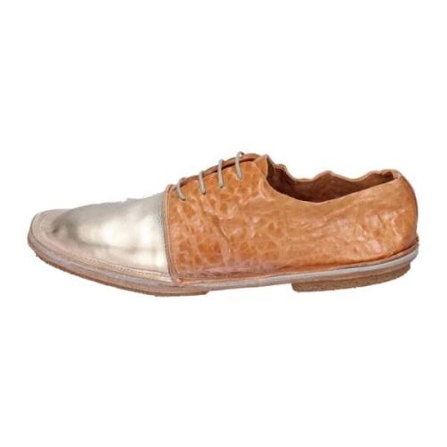 Elegante Leren Damesschoenen Moma , Brown , Dames