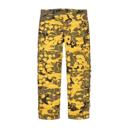 Beperkte oplage Geel Camo 5-Pocket Jeans Supreme , Yellow , Heren