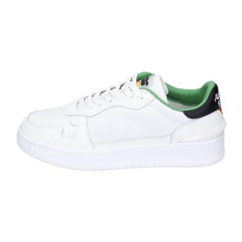 Leren Heren Sneakers Atlantic Stars , White , Heren