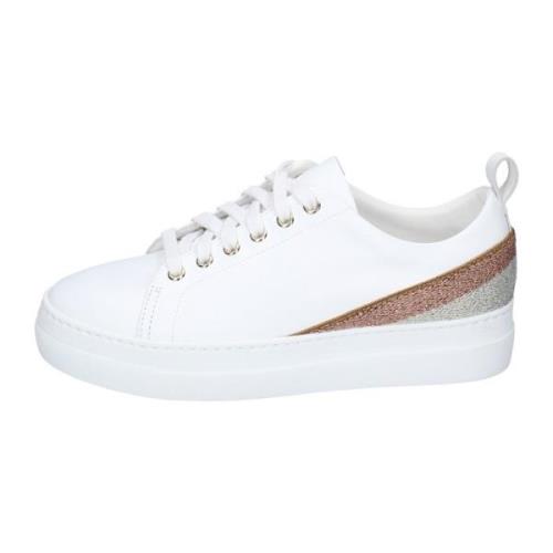 Leren Damessneakers Stokton , White , Dames