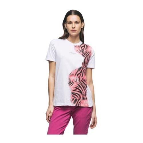 Korte Mouw T-shirt Gaëlle Paris , White , Dames