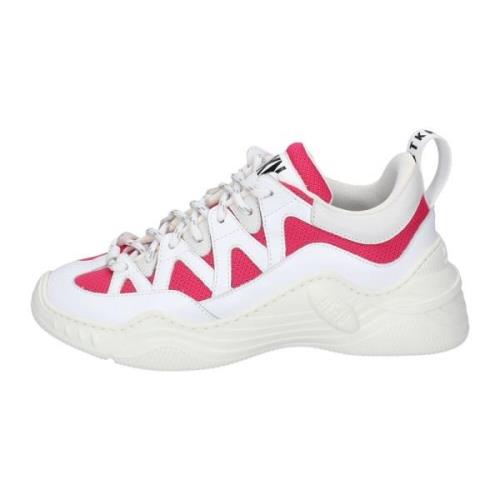 Leren Dames Sneakers Stokton , White , Dames