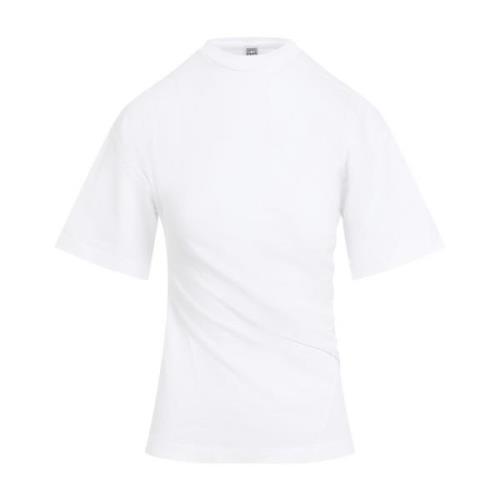 Twisted Jersey Tee TotêMe , White , Dames