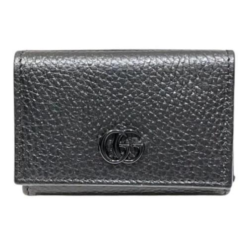 Pre-owned Fabric wallets Gucci Vintage , Black , Dames