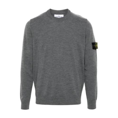 Grijze Sweaters voor Mannen Stone Island , Gray , Heren