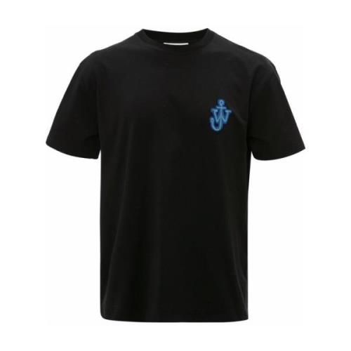 Zwarte T-shirts en Polos JW Anderson , Black , Heren