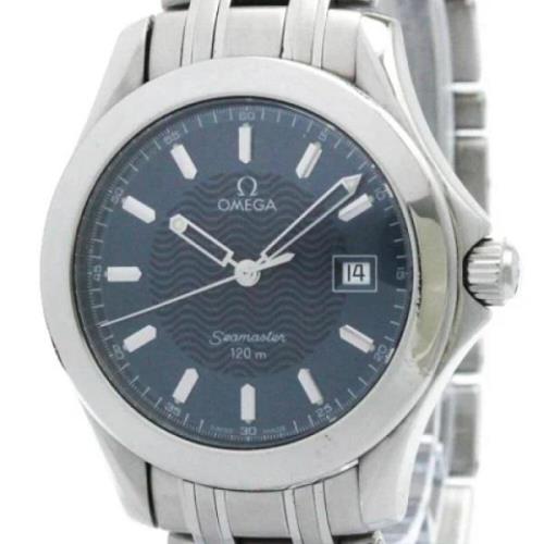 Pre-owned Stainless Steel watches Omega Vintage , Black , Heren