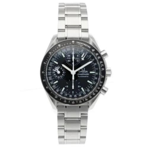 Pre-owned Stainless Steel watches Omega Vintage , Black , Heren