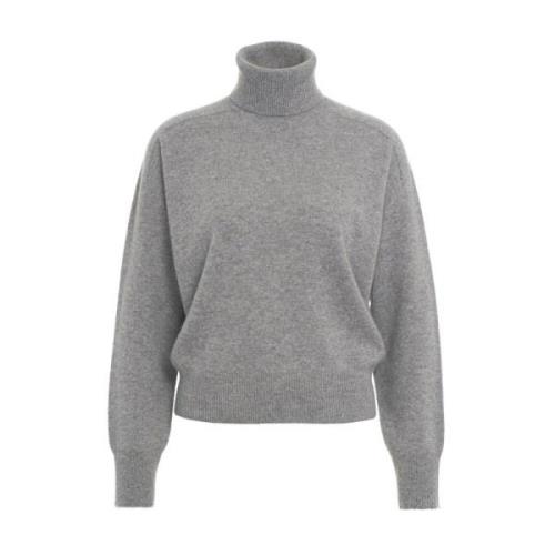 Luxe Grijze Turtleneck Sweater Aw24 MVM , Gray , Dames