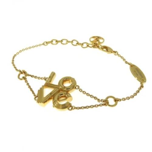 Pre-owned Metal louis-vuitton-jewelry Louis Vuitton Vintage , Yellow ,...