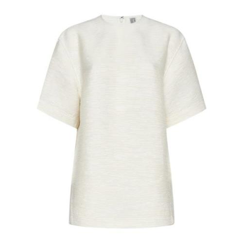 Witte T-shirts en Polos TotêMe , White , Dames