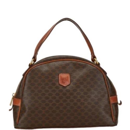 Pre-owned Canvas celine-bags Celine Vintage , Brown , Dames