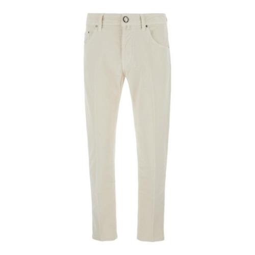 Witte Scott Jeans Jacob Cohën , Beige , Heren