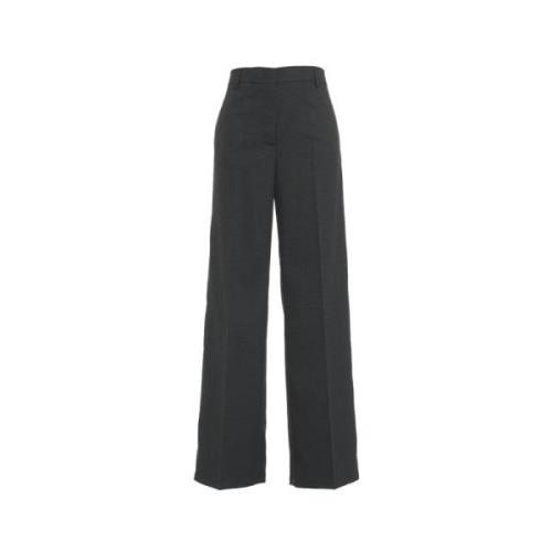 Grijze Glencheck Broek Aw24 Gender , Gray , Dames