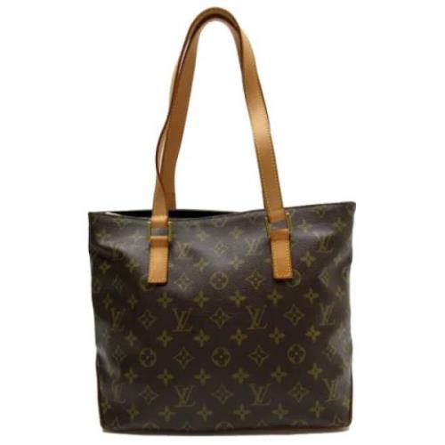 Pre-owned Canvas shoulder-bags Louis Vuitton Vintage , Brown , Dames