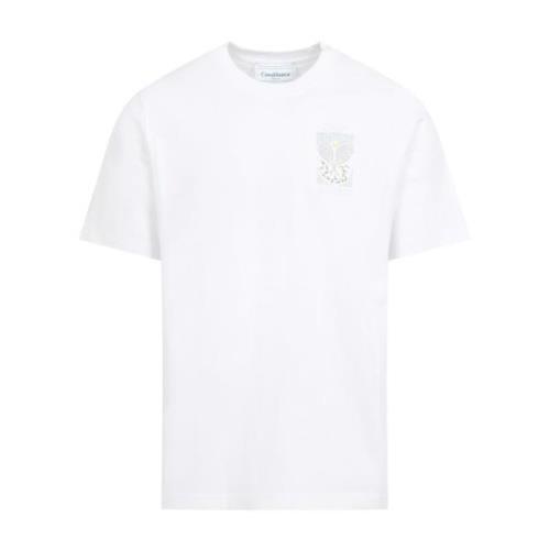 Witte T-shirts Polos voor mannen Casablanca , White , Heren