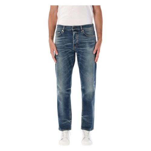 Tokyo Slim Jeans Blauw Haikure , Blue , Heren