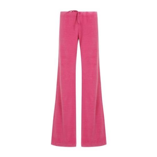 Roze & Paarse Flared Broek Balenciaga , Pink , Dames