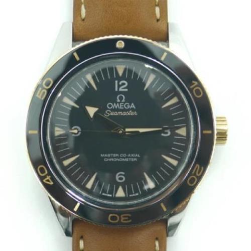 Pre-owned Stainless Steel watches Omega Vintage , Black , Dames