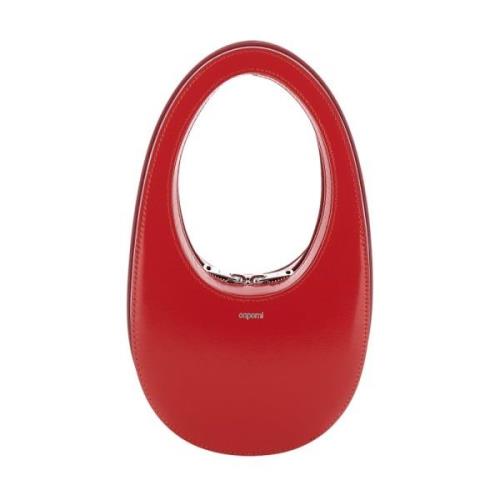 Rode Gloss Mini Swipe Tas Coperni , Red , Dames