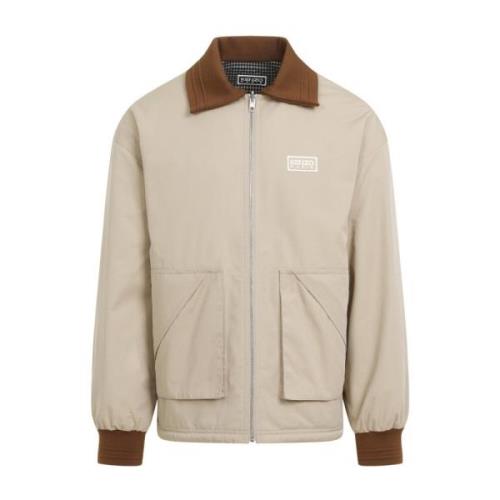 Stijlvolle jas in neutrale tinten Kenzo , Beige , Heren