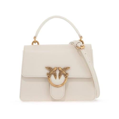 Love One Top Handle Mini Light Tas Pinko , White , Dames