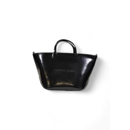 Mini Tote Seizoenscollectie Tommy Hilfiger , Black , Dames