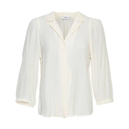 Moss Copenhagen Top korte mouw Moss Copenhagen , Beige , Dames