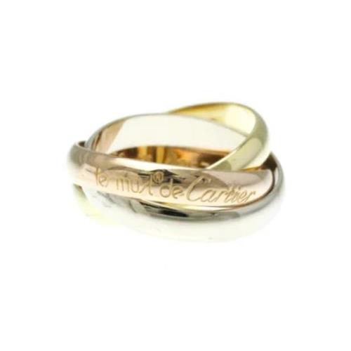 Pre-owned White Gold rings Cartier Vintage , Yellow , Dames