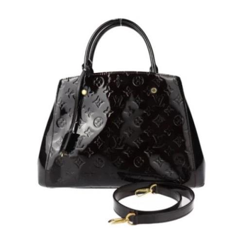 Pre-owned Canvas louis-vuitton-bags Louis Vuitton Vintage , Black , Da...